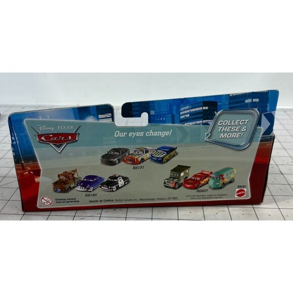Disney / Pixar CARS Movie Exclusive 1:55 Diecast Piston Cup Nights 3 Car Set NIB - Picture 4 of 10